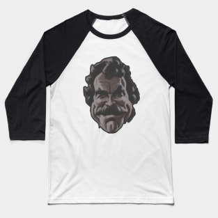 Tom Selleck face cartoon design Baseball T-Shirt